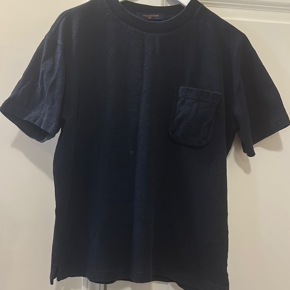 Louis Vuitton Navy Blue Shirt